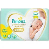 PAMPERS PANTS (UP TO 5)Kg NB 54N